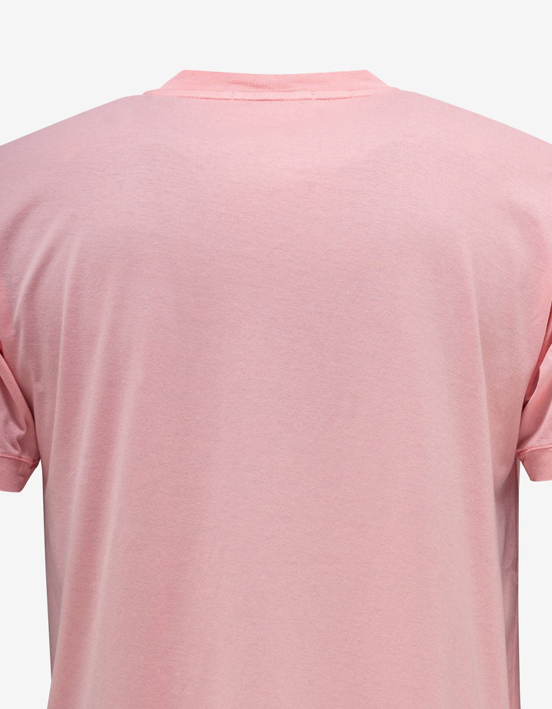 Stone Island Pink Compass Patch T-Shirt