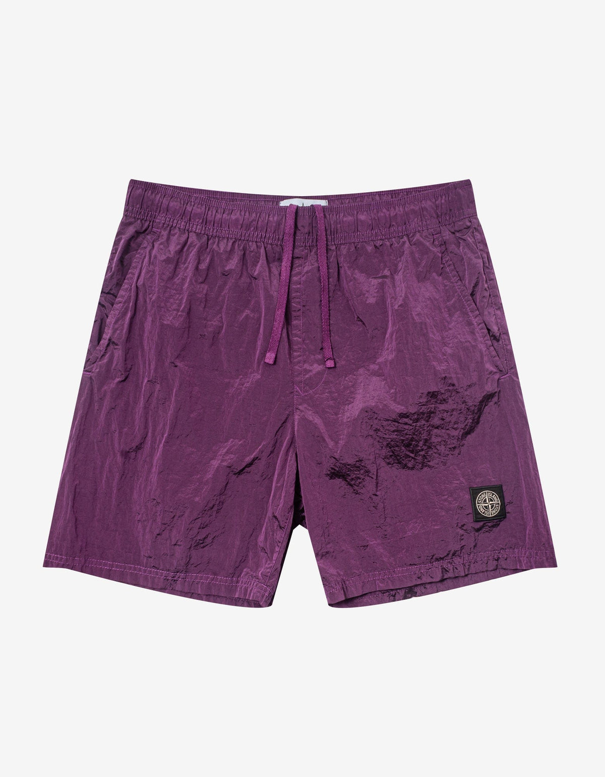 Stone Island Purple Nylon Metal Swim Shorts