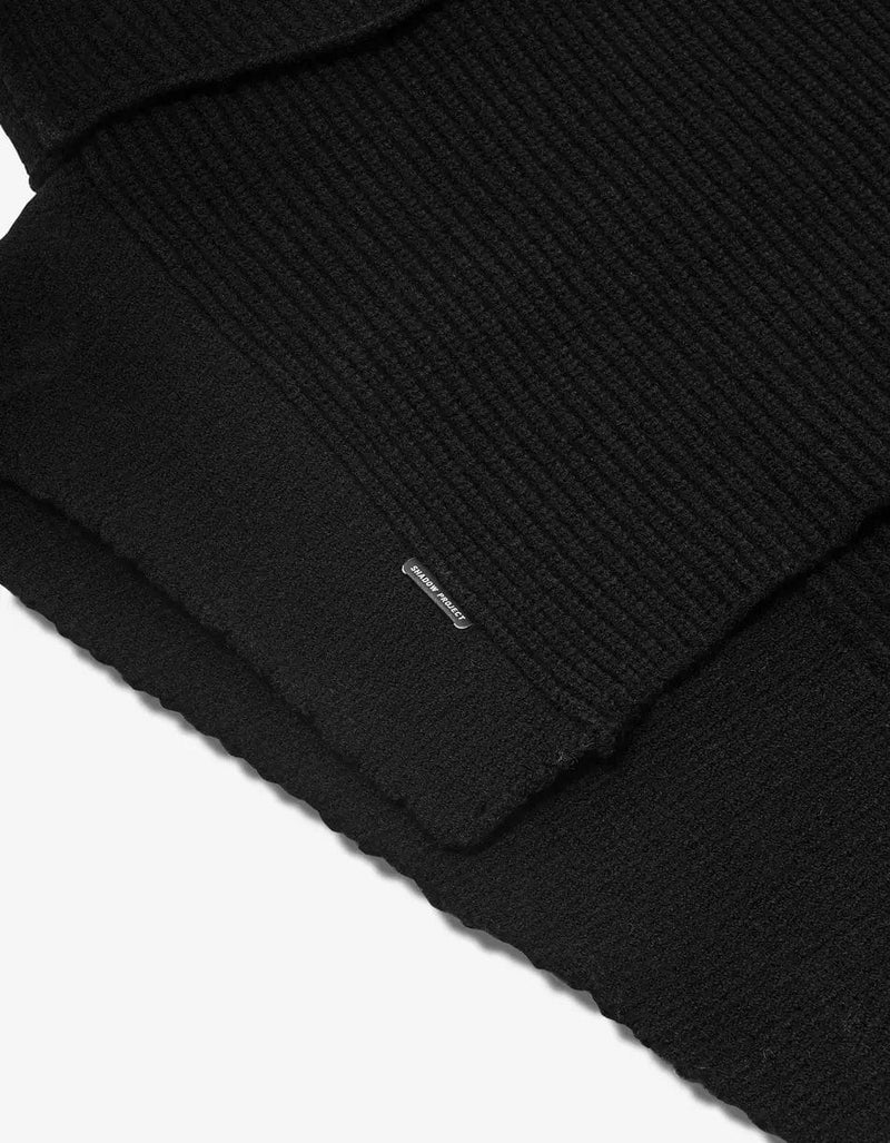 Stone Island Shadow Project Black Chapter 2 Neck Warmer