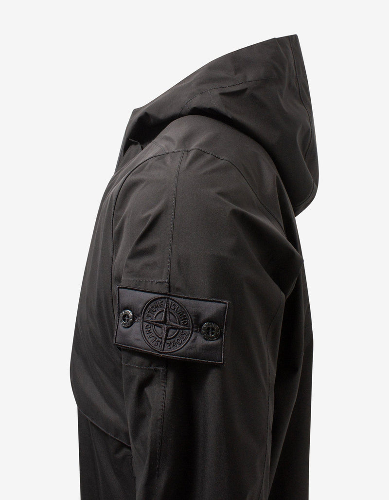 Stone Island Shadow Project Black Gore-Tex Paclite Jacket
