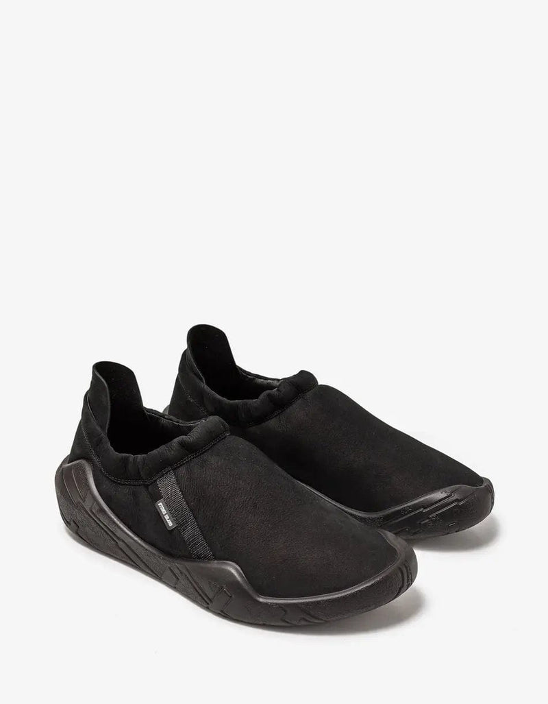 Stone Island Shadow Project Black Slip on Suede Trainers