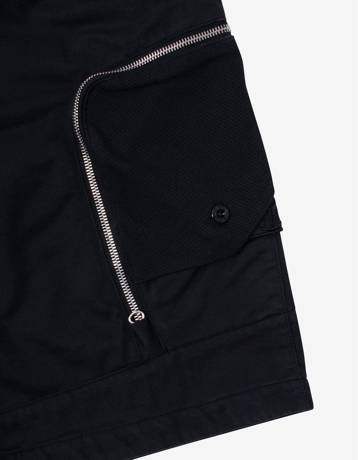 Stone Island Shadow Project Stone Island Shadow Project Black Bermuda Cargo Shorts
