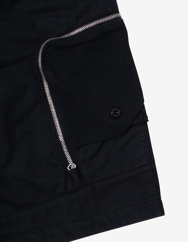 Stone Island Shadow Project Stone Island Shadow Project Black Bermuda Cargo Shorts