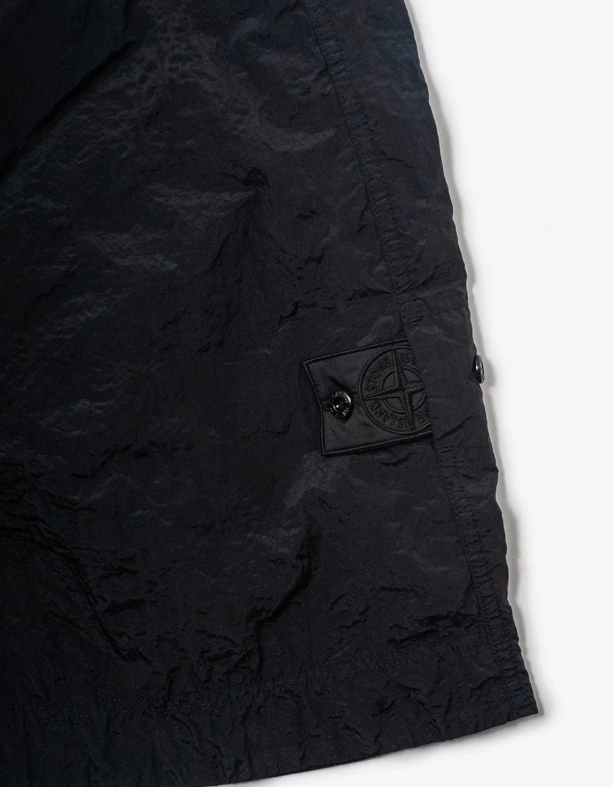 Stone Island Shadow Project Stone Island Shadow Project Black Nylon Metal Waffle Swim Shorts