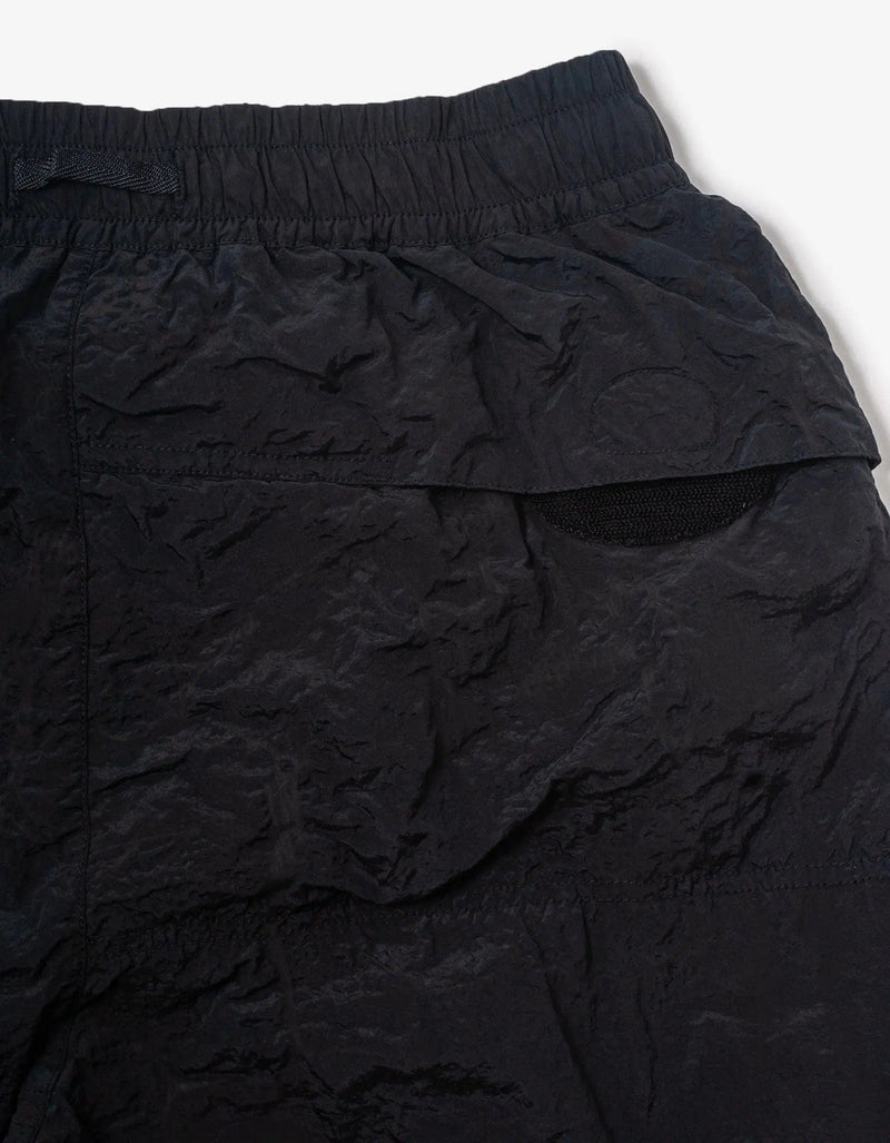 Stone Island Shadow Project Stone Island Shadow Project Black Nylon Metal Waffle Swim Shorts