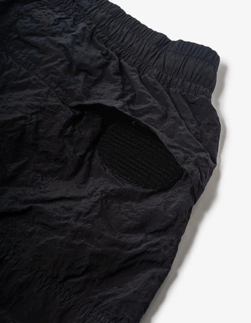 Stone Island Shadow Project Stone Island Shadow Project Black Nylon Metal Waffle Swim Shorts