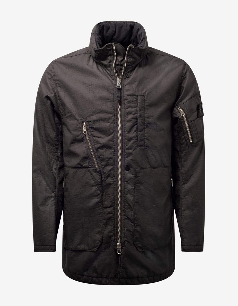Stone Island Shadow Project Stone Island Shadow Project Black Poly-Hide 2L 3/4 Jacket