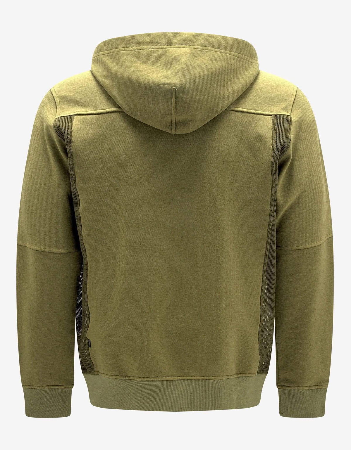 Stone Island Shadow Project Stone Island Shadow Project Green Mesh Vent Hoodie