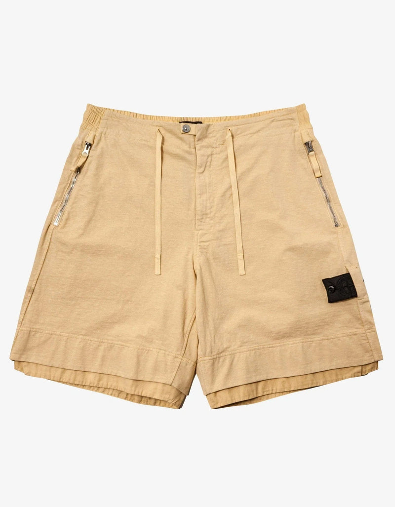 Stone Island Shadow Project Stone Island Shadow Project Khaki Bermuda Shorts
