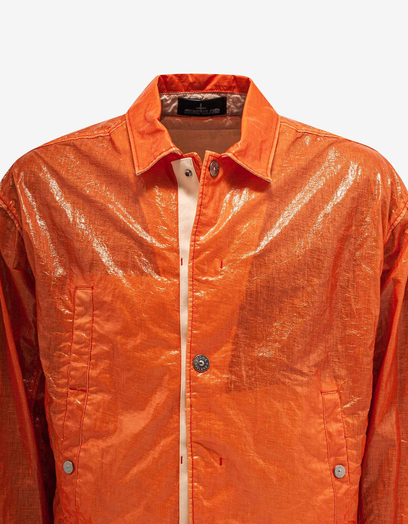 Stone Island Shadow Project Stone Island Shadow Project Orange Glass Linen-TC Jacket