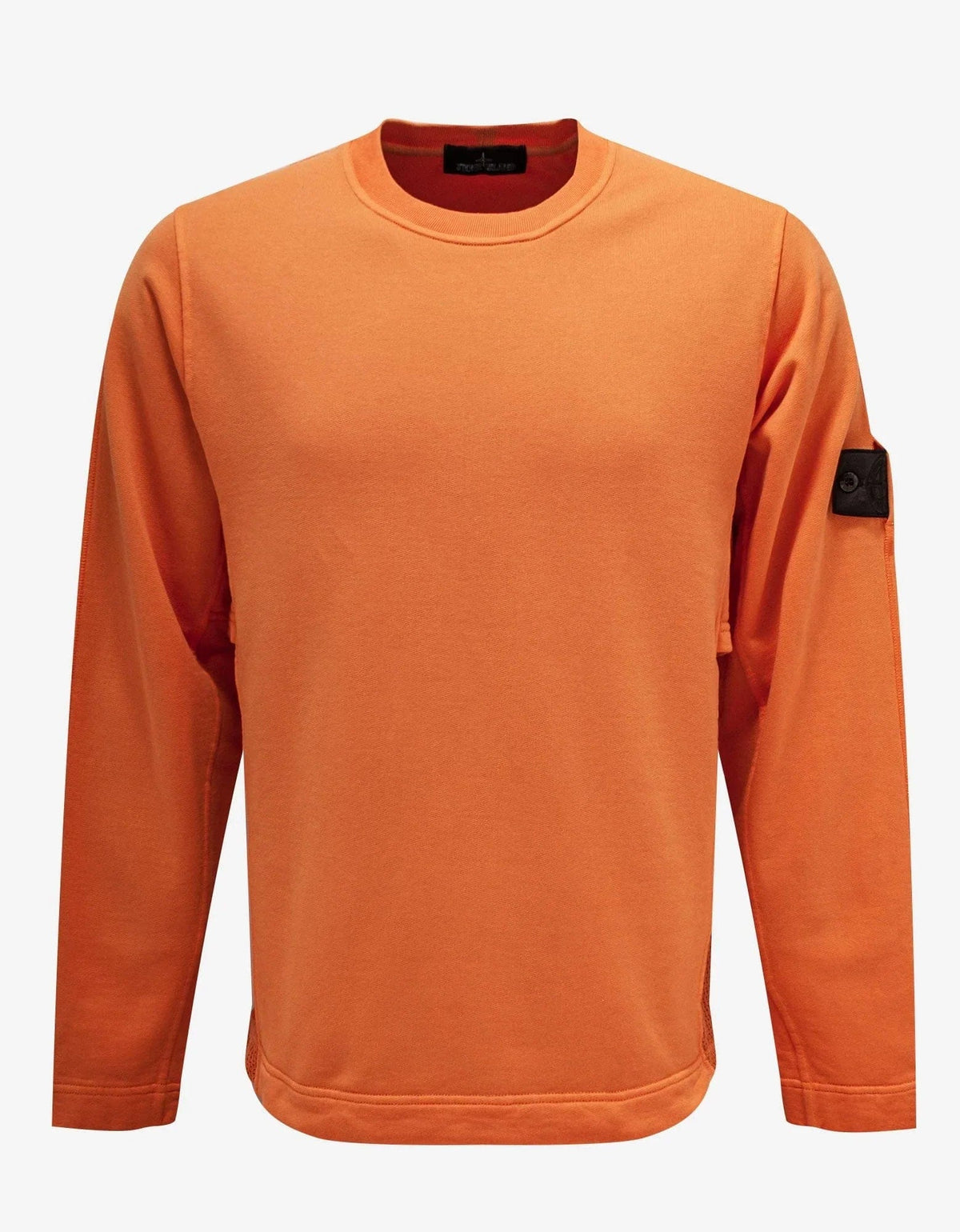 Stone Island Shadow Project Stone Island Shadow Project Orange Mesh Detail Sweatshirt