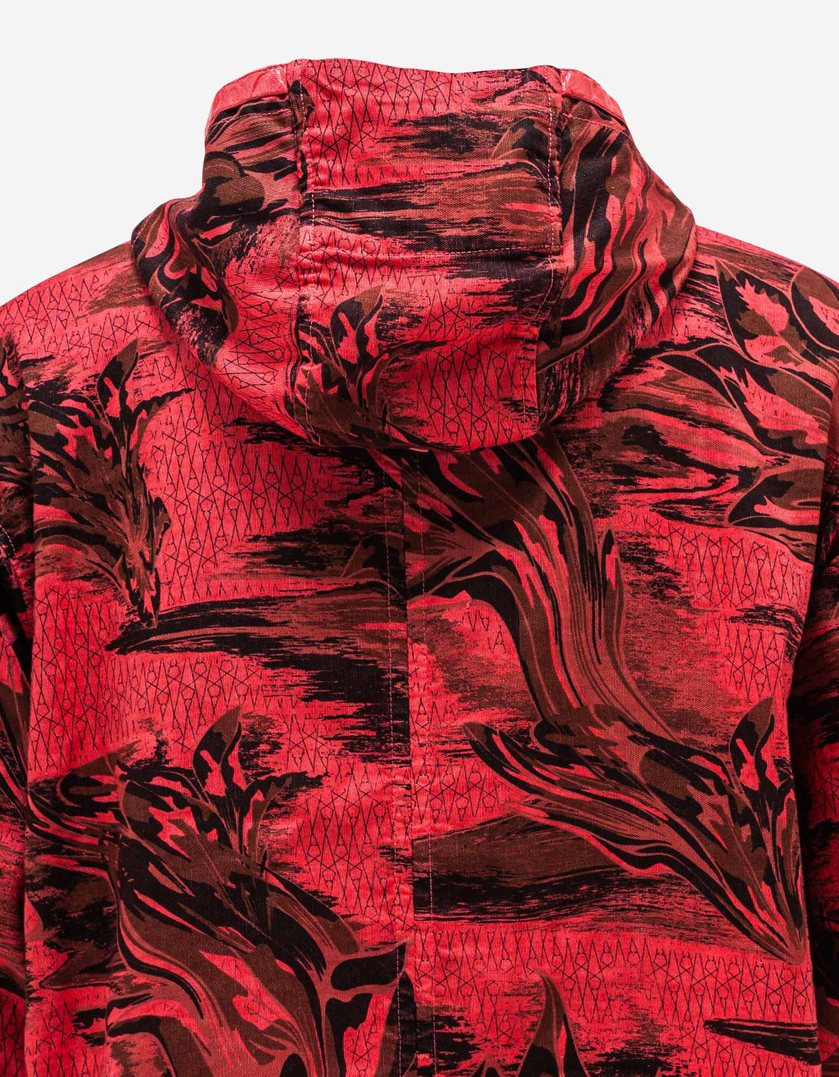 Stone Island Shadow Project Stone Island Shadow Project Red Printed Linen Cordura-TC Jacket