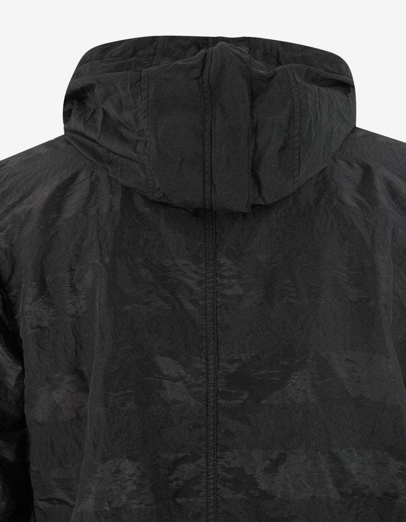 Stone Island Shadow Project Striped Nylon Metal Black Parka