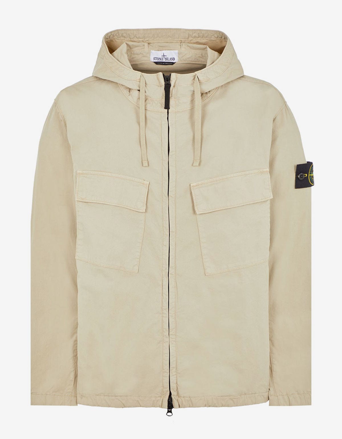 Stone Island Stone Island Beige Supima Cotton Stretch-TC Jacket
