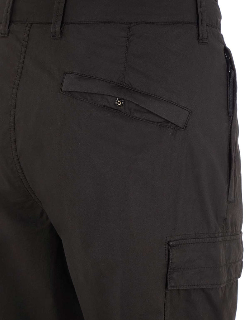 Stone Island Stone Island Black Cargo Bermuda Shorts