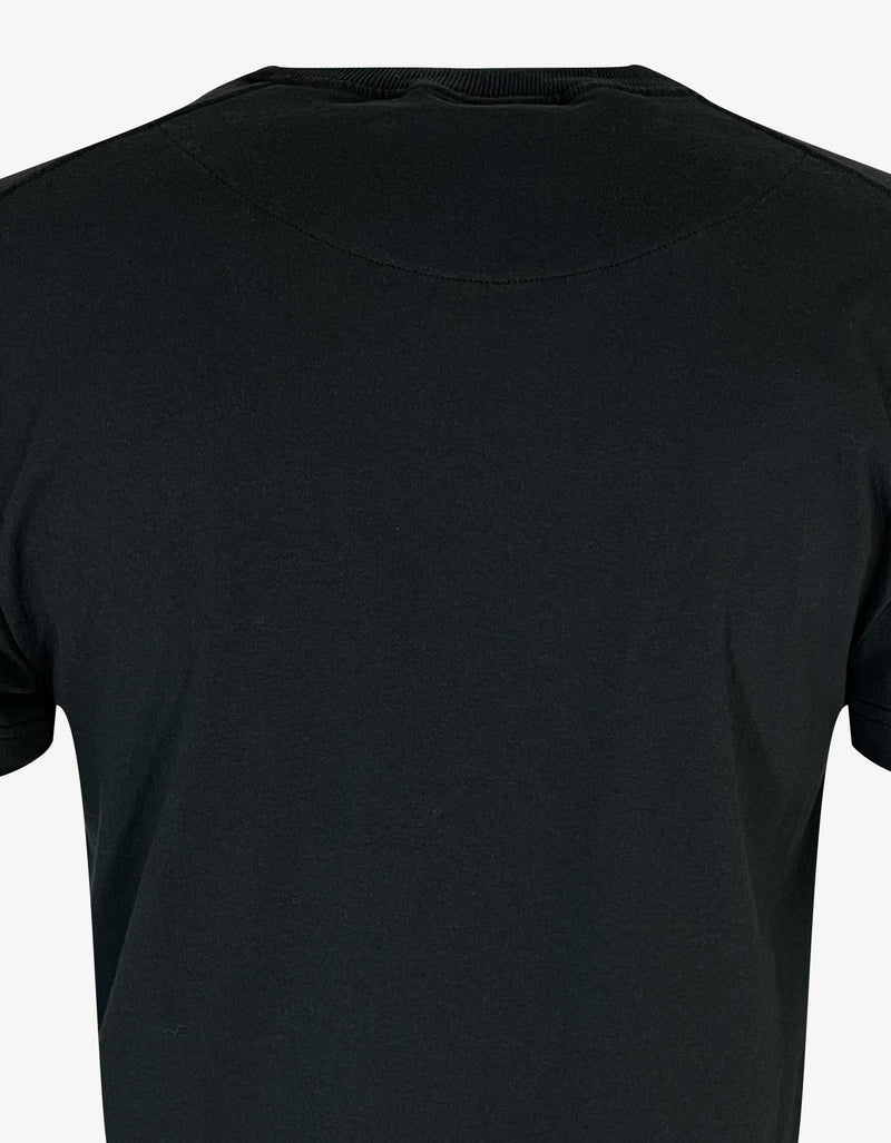 Stone Island Stone Island Black Compass Logo T-Shirt