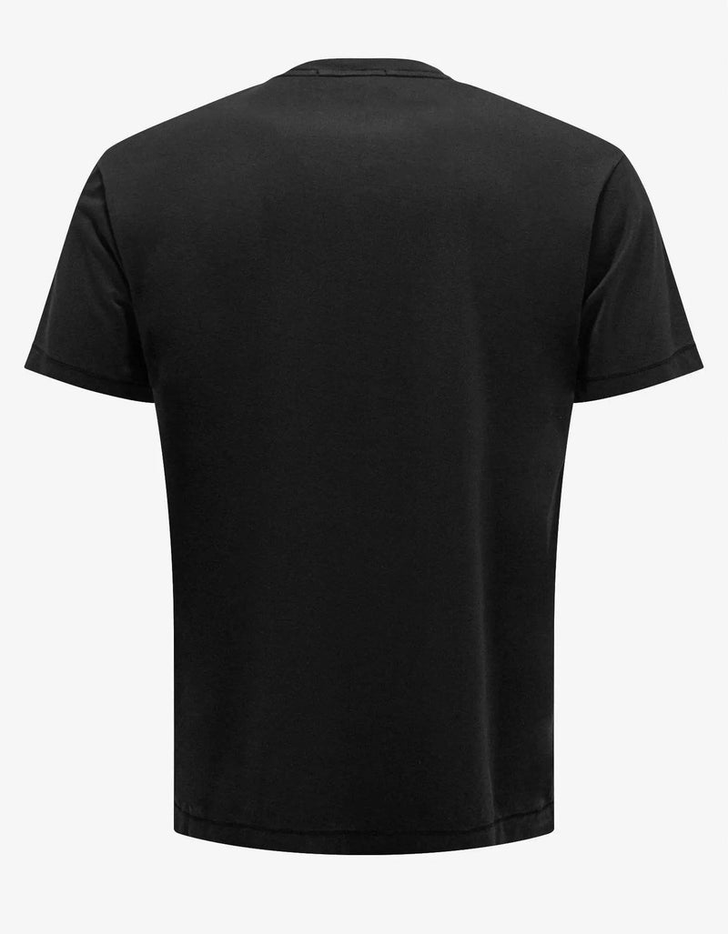 Stone Island Stone Island Black Compass Patch T-Shirt