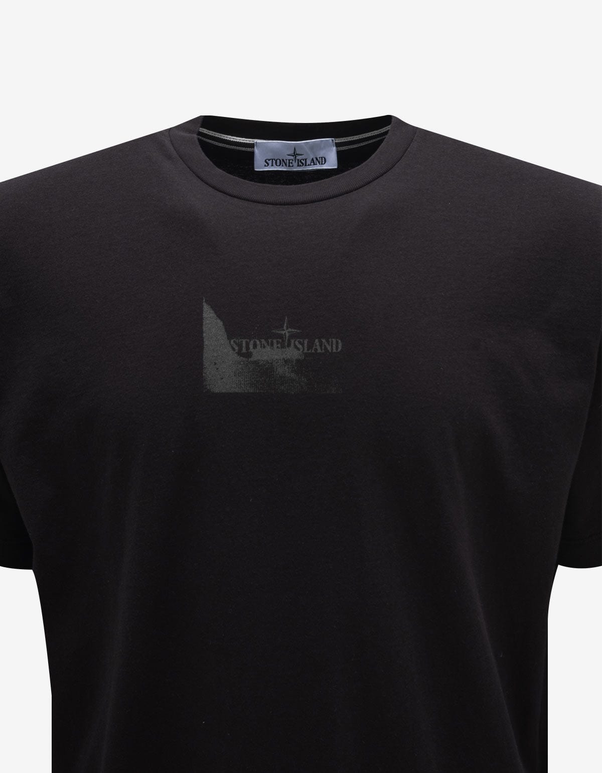 Stone Island Stone Island Black Logo T-Shirt
