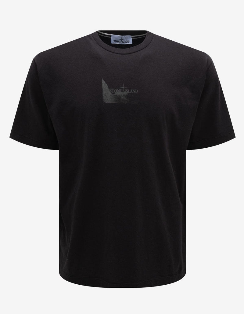 Stone Island Stone Island Black Logo T-Shirt