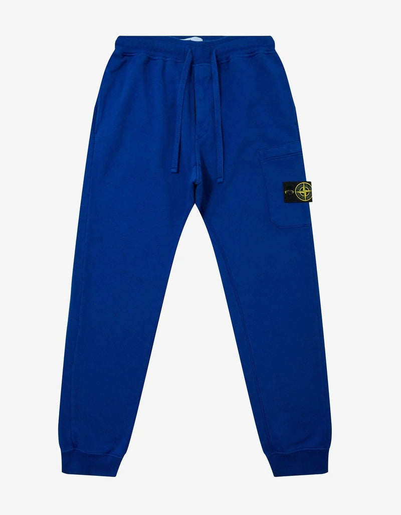Stone Island Stone Island Blue Cargo Sweat Pants