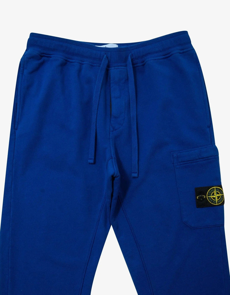 Stone Island Stone Island Blue Cargo Sweat Pants