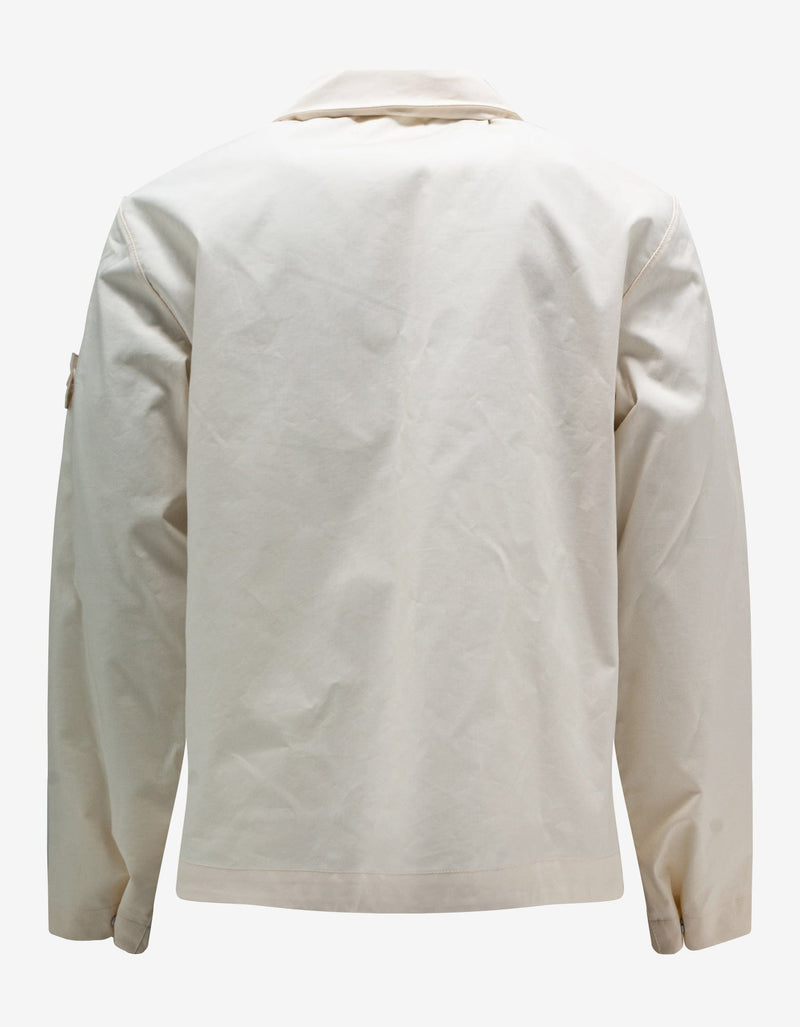 Stone Island Stone Island Cream Mac Supima 2L Ghost Piece Jacket