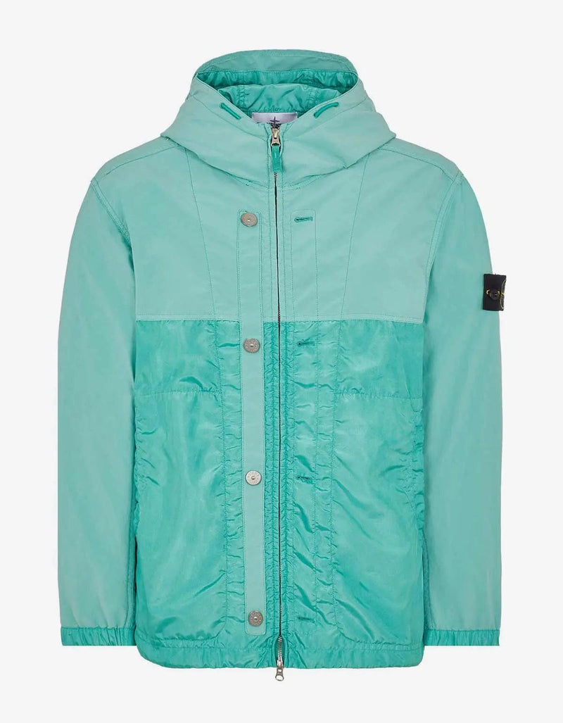 Stone Island Green David Light TC Hooded Jacket Zoo Fashions