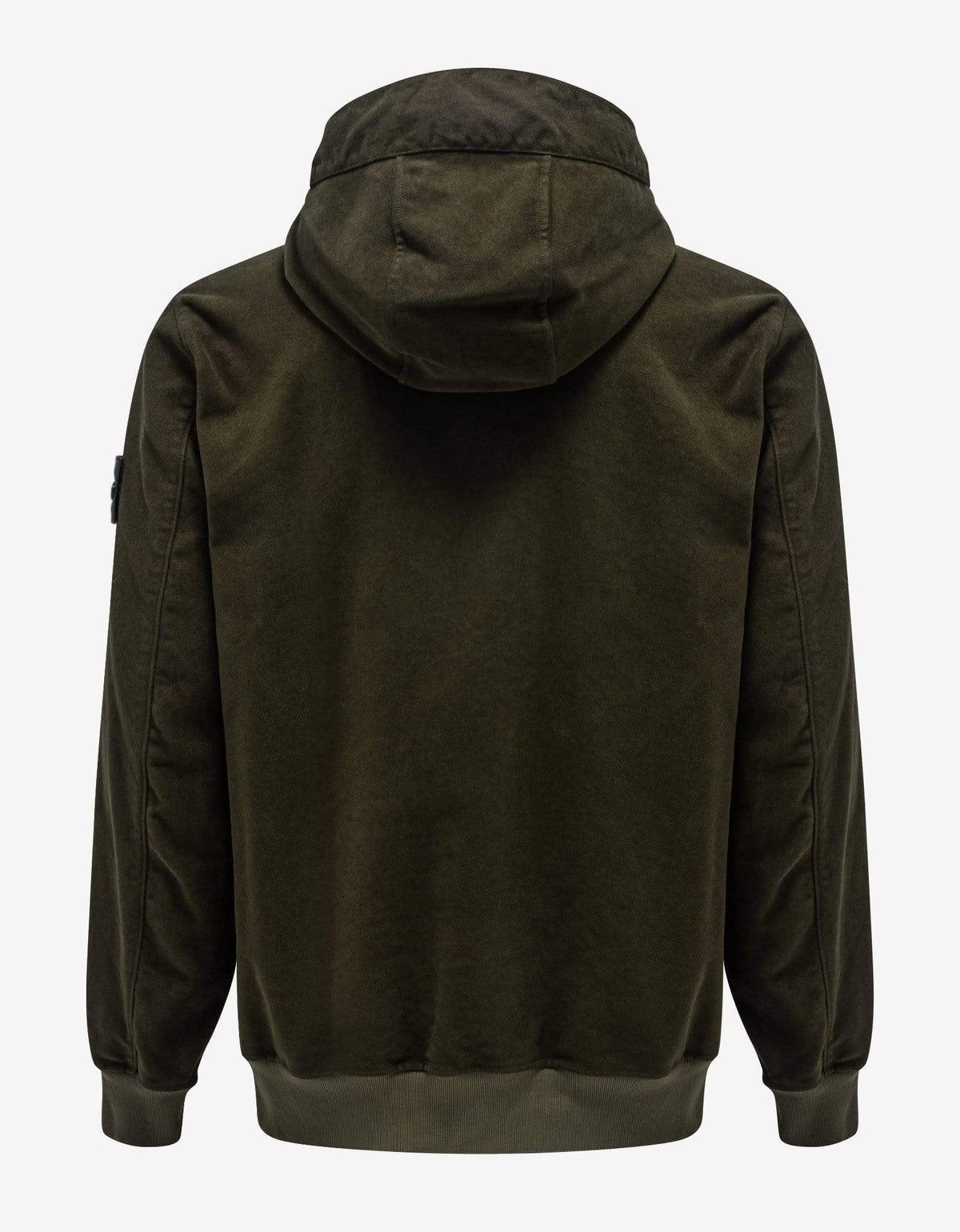 Stone Island Stone Island Green Nylon-Blend Hooded Jacket