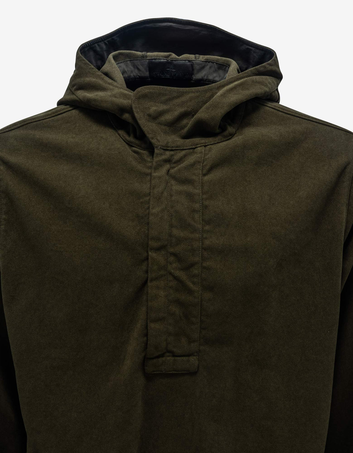 Stone Island Stone Island Green Nylon-Blend Hooded Jacket
