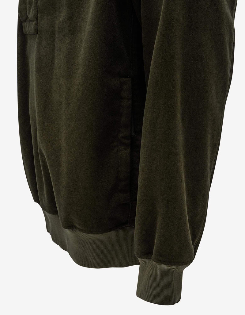 Stone Island Stone Island Green Nylon-Blend Hooded Jacket