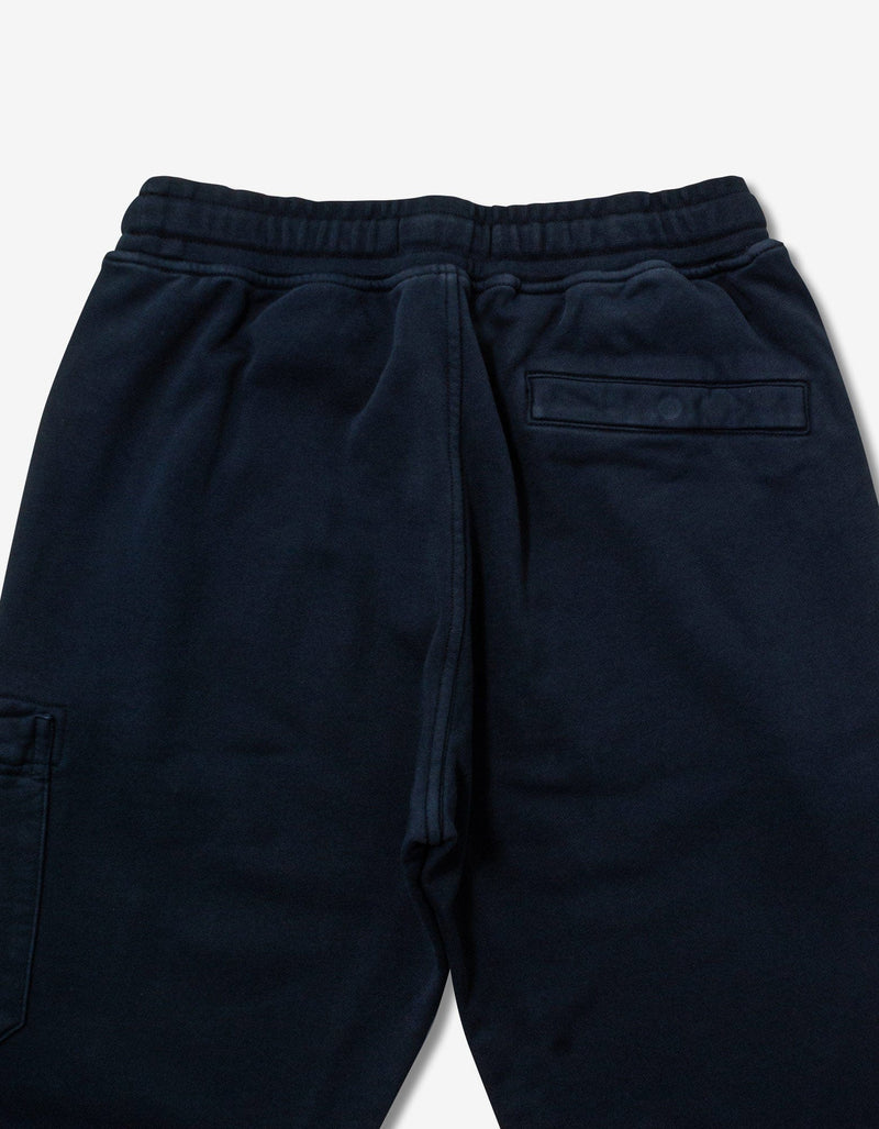Stone Island Stone Island Navy Blue Compass Logo Sweat Pants