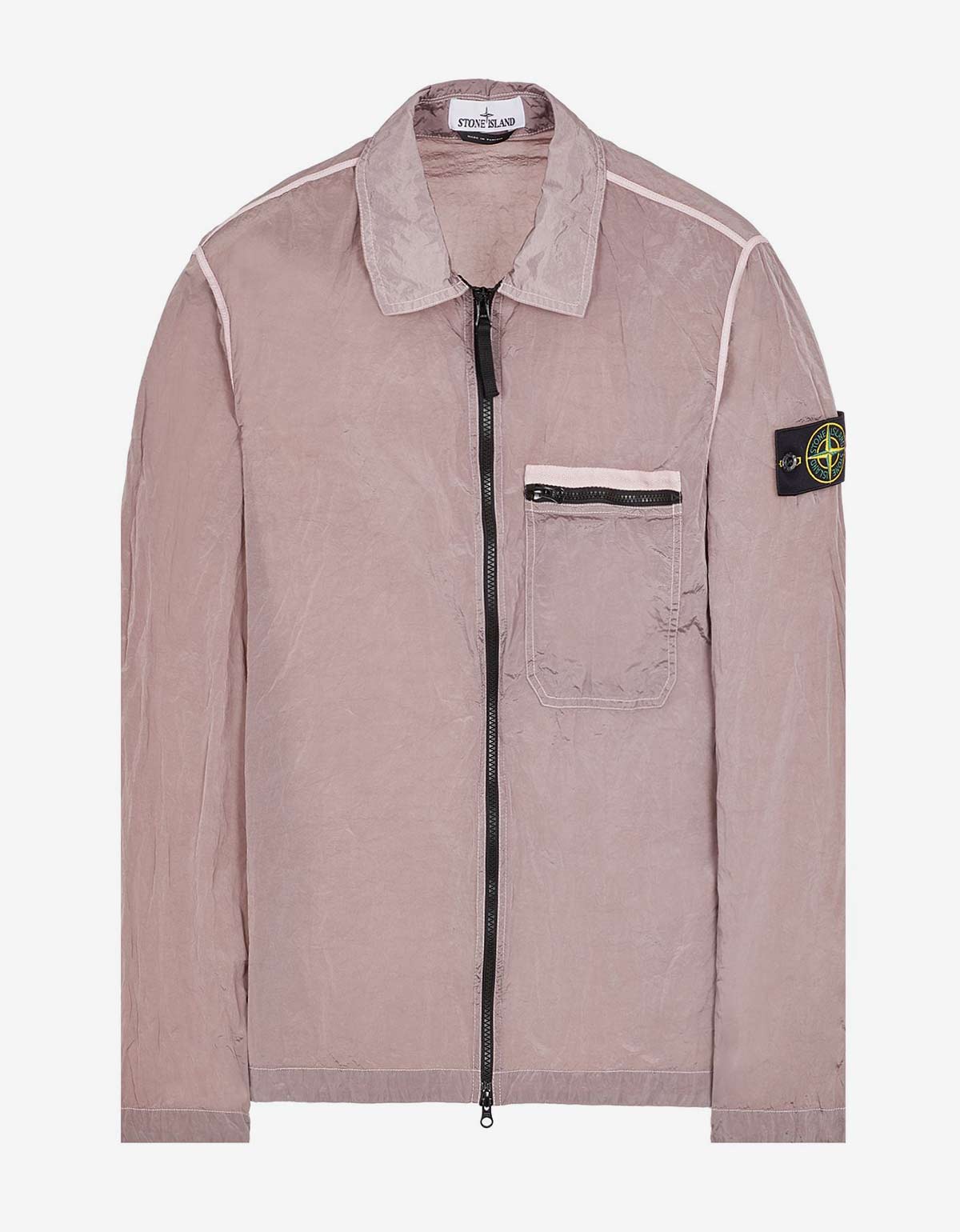 Stone Island Stone Island Pink Nylon Metal Overshirt