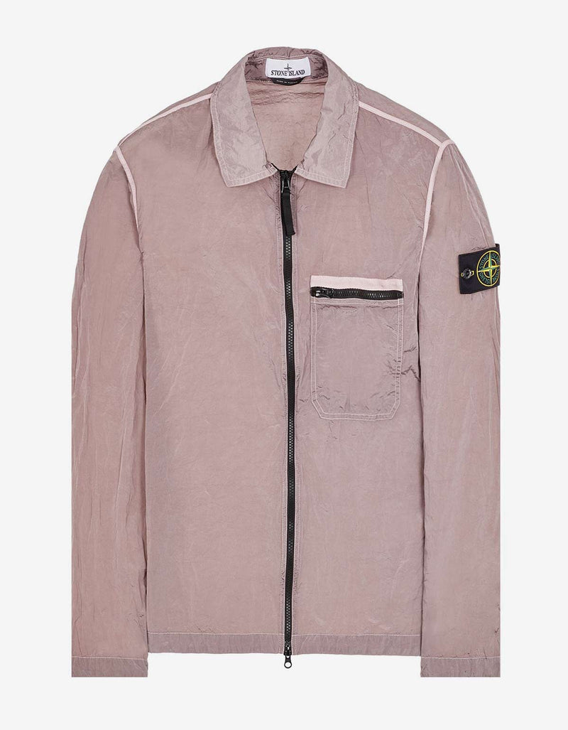 Stone Island Stone Island Pink Nylon Metal Overshirt
