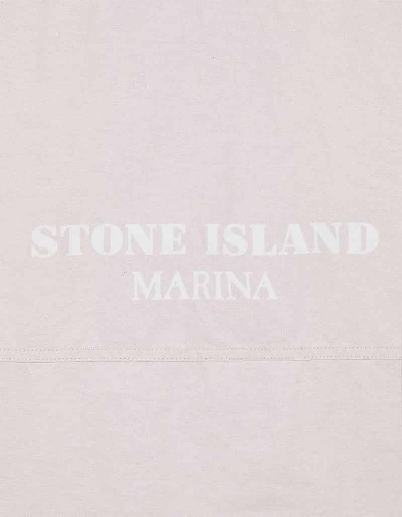 Stone Island Stone Island Pink Pleated Linen Hooded Blouson 8015418X1 V0080
