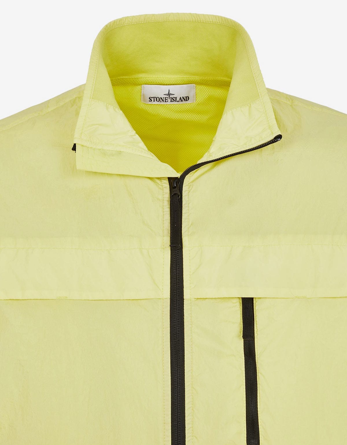 Stone Island Stone Island Yellow Garment Dyed Crinkle Reps R-NY Blouson