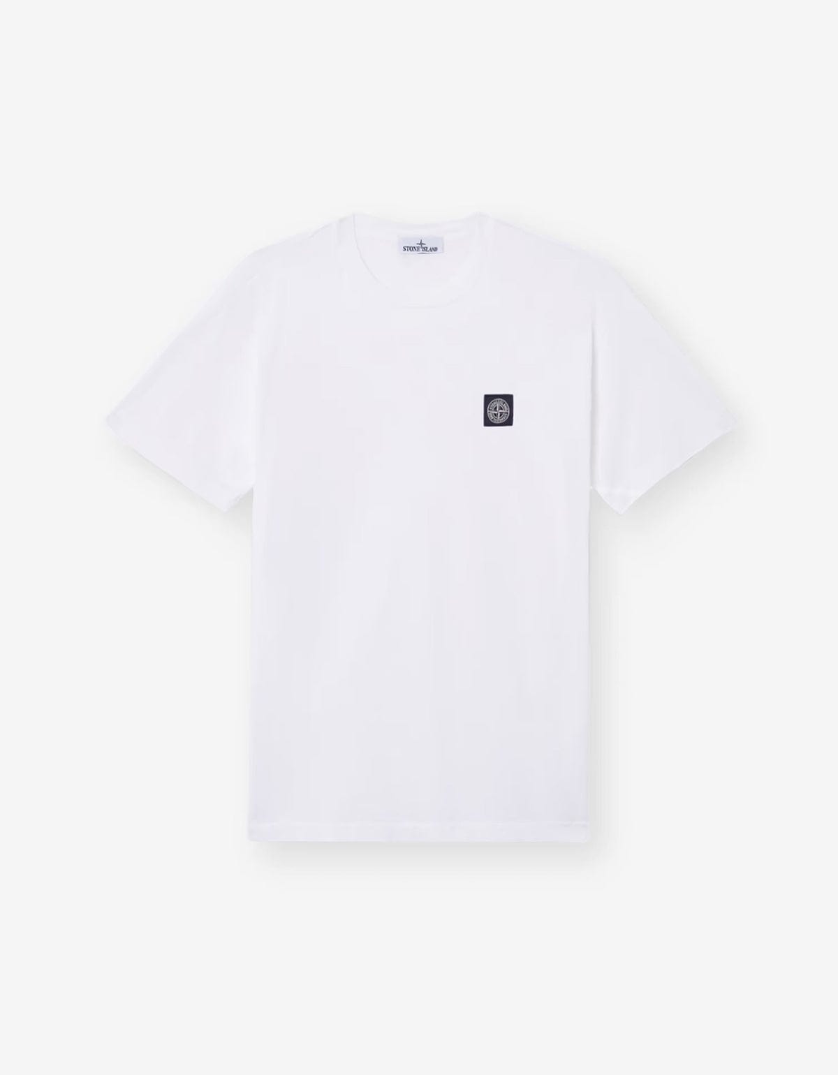 Stone Island White Compass Logo T-Shirt – Zoo Fashions