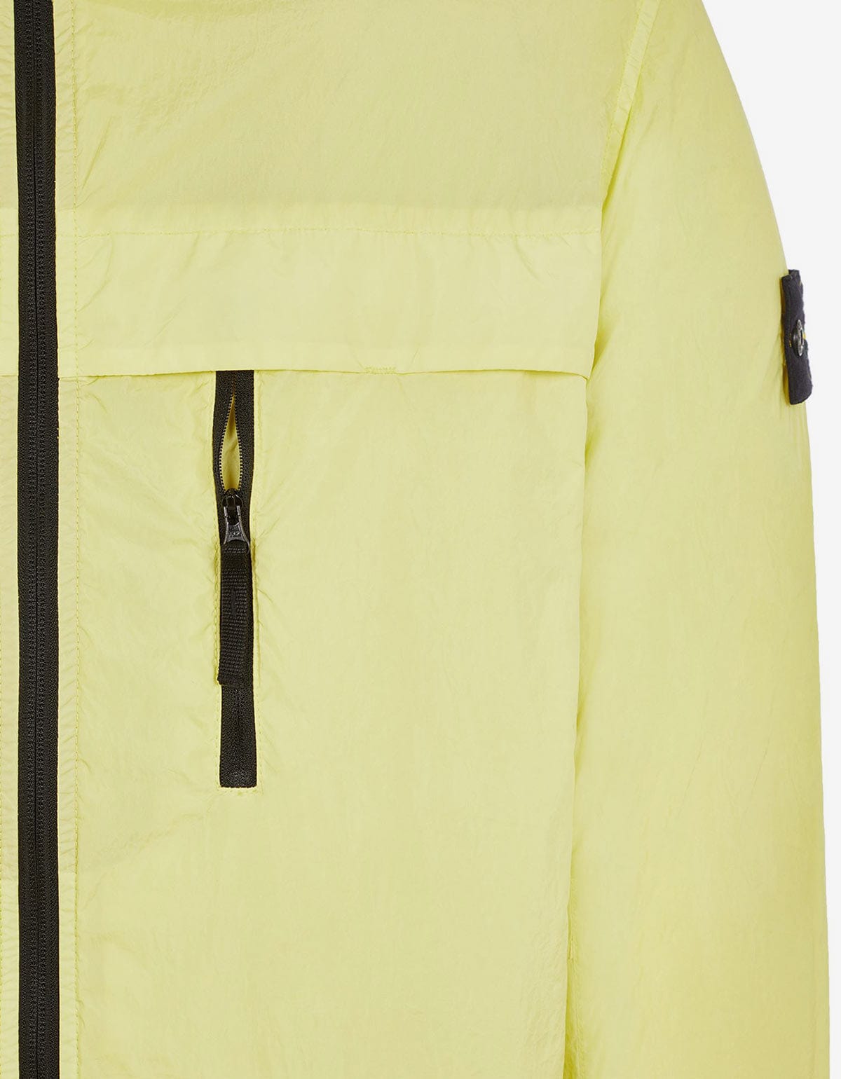 Stone Island Yellow Garment Dyed Crinkle Reps R-NY Blouson