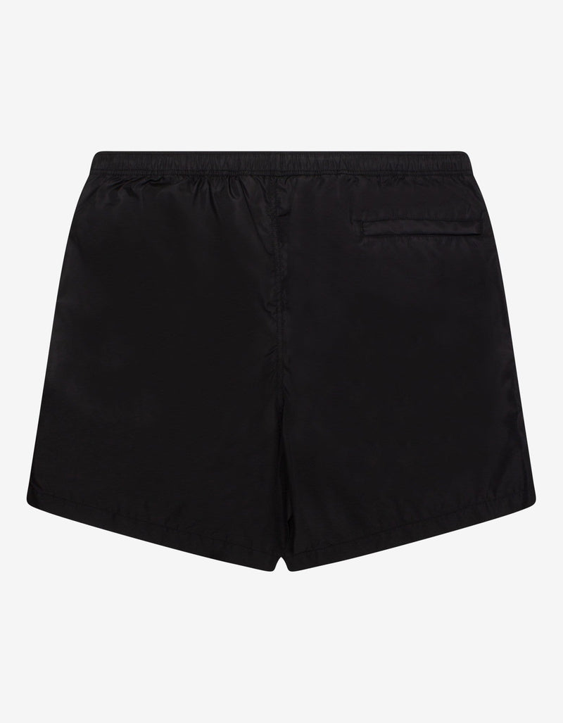 Valentino Black VLTN Tag Swim Shorts