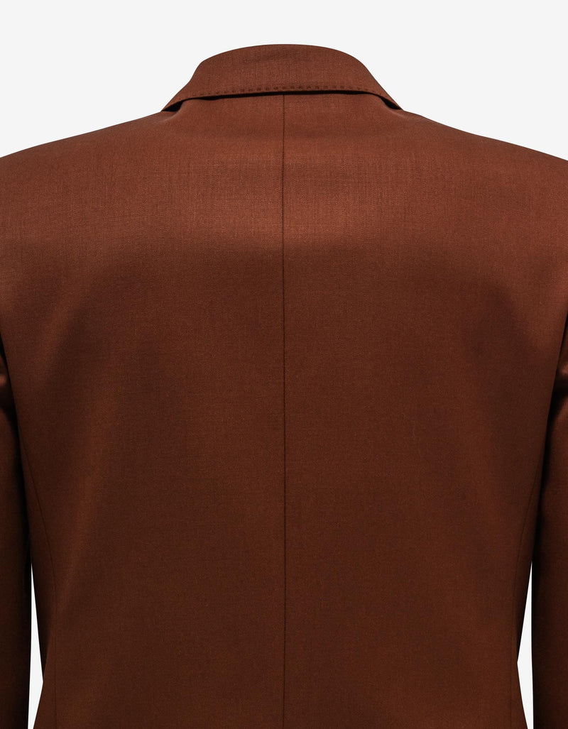Valentino Brown Wool Blazer