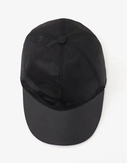 Valentino Garavani Black Camouflage Cap