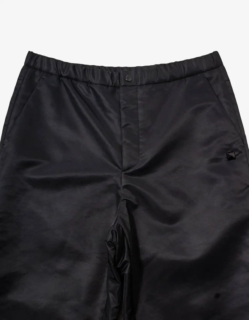 Valentino Garavani Black Nylon Cargo Trousers