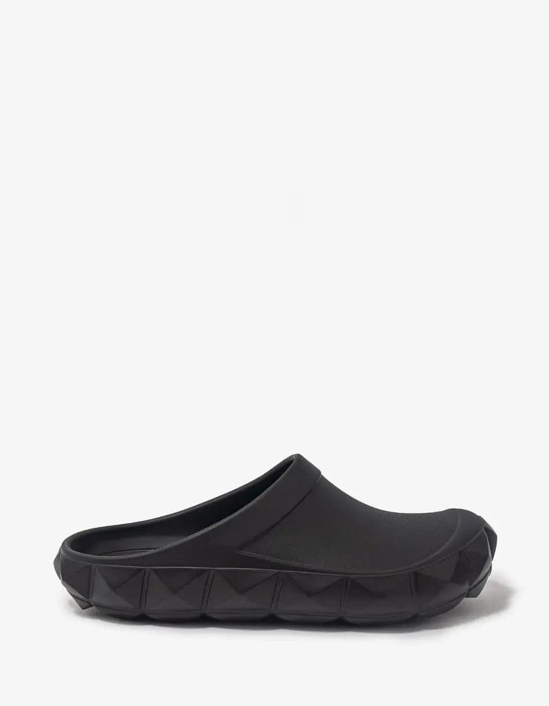 VALENTINO の靴♪ ★ CLOG ROMAN STUD TURTLE ★ Valentino Black Roman Stud Turtle Clog – Zoo Fashions