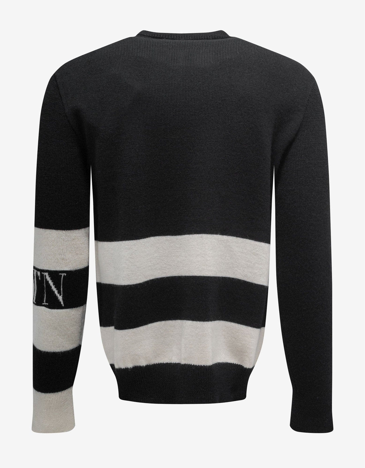 Valentino Garavani Black VLTN Logo Sweater