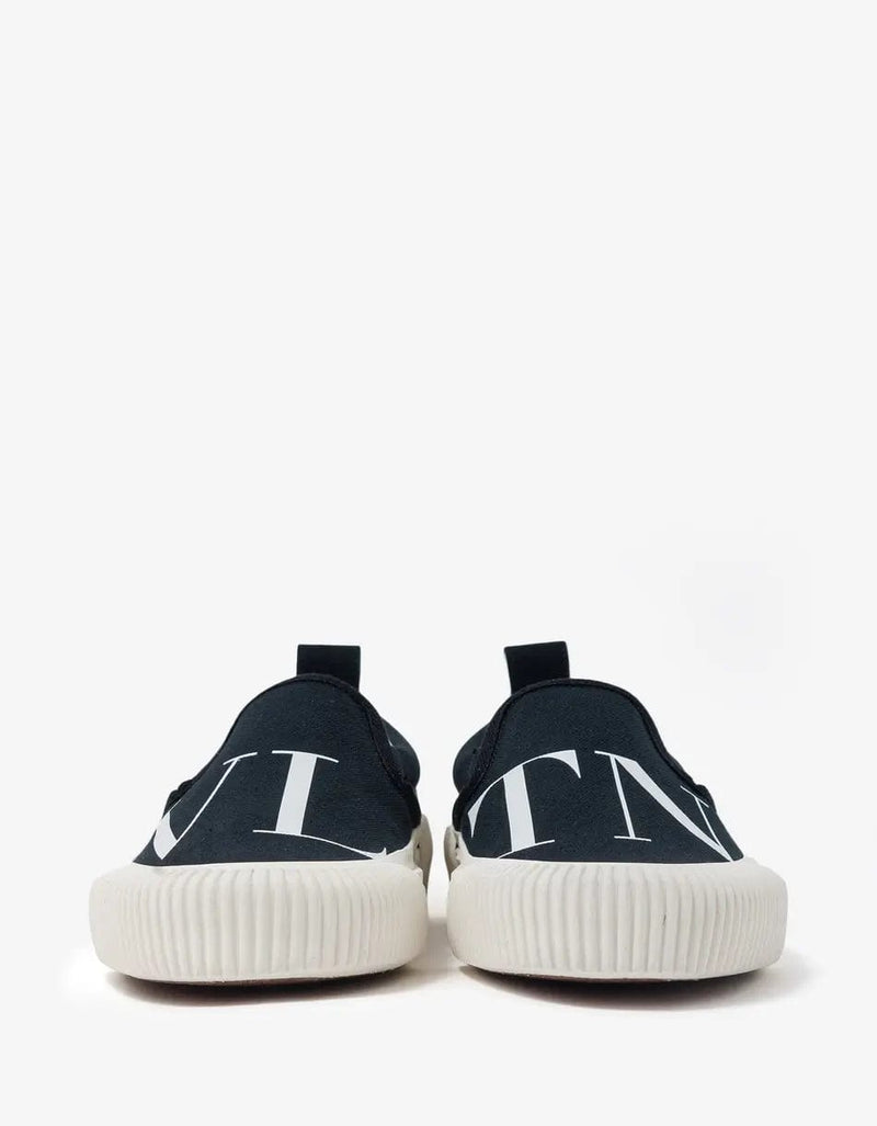 Valentino Black VLTN Slip On Trainers – Zoo Fashions Valentino Black VLTN Slip On Trainers – Zoo Fashions