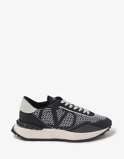 Valentino Garavani Black & White Netrunner Trainers