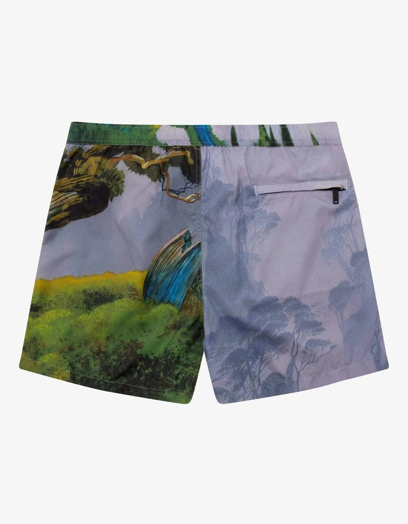 Valentino Garavani Blind Owl Print Swim Shorts