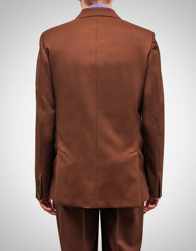 Valentino Garavani Brown Wool Trousers