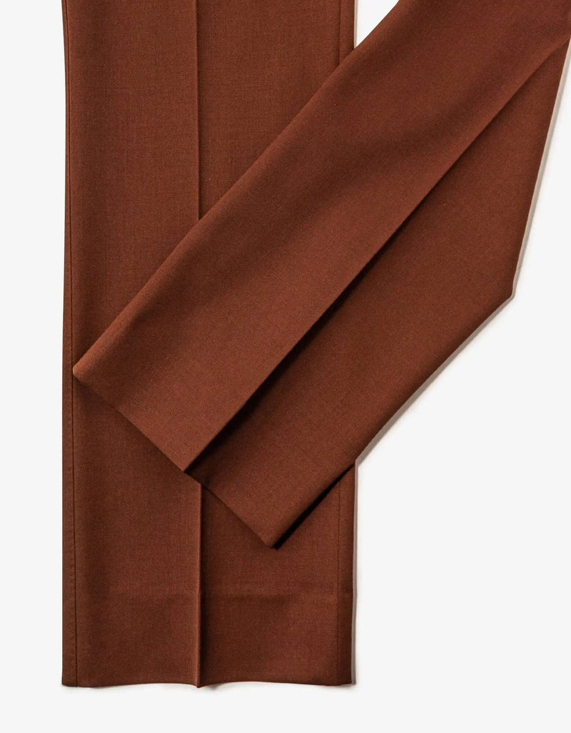 Valentino Garavani Brown Wool Trousers