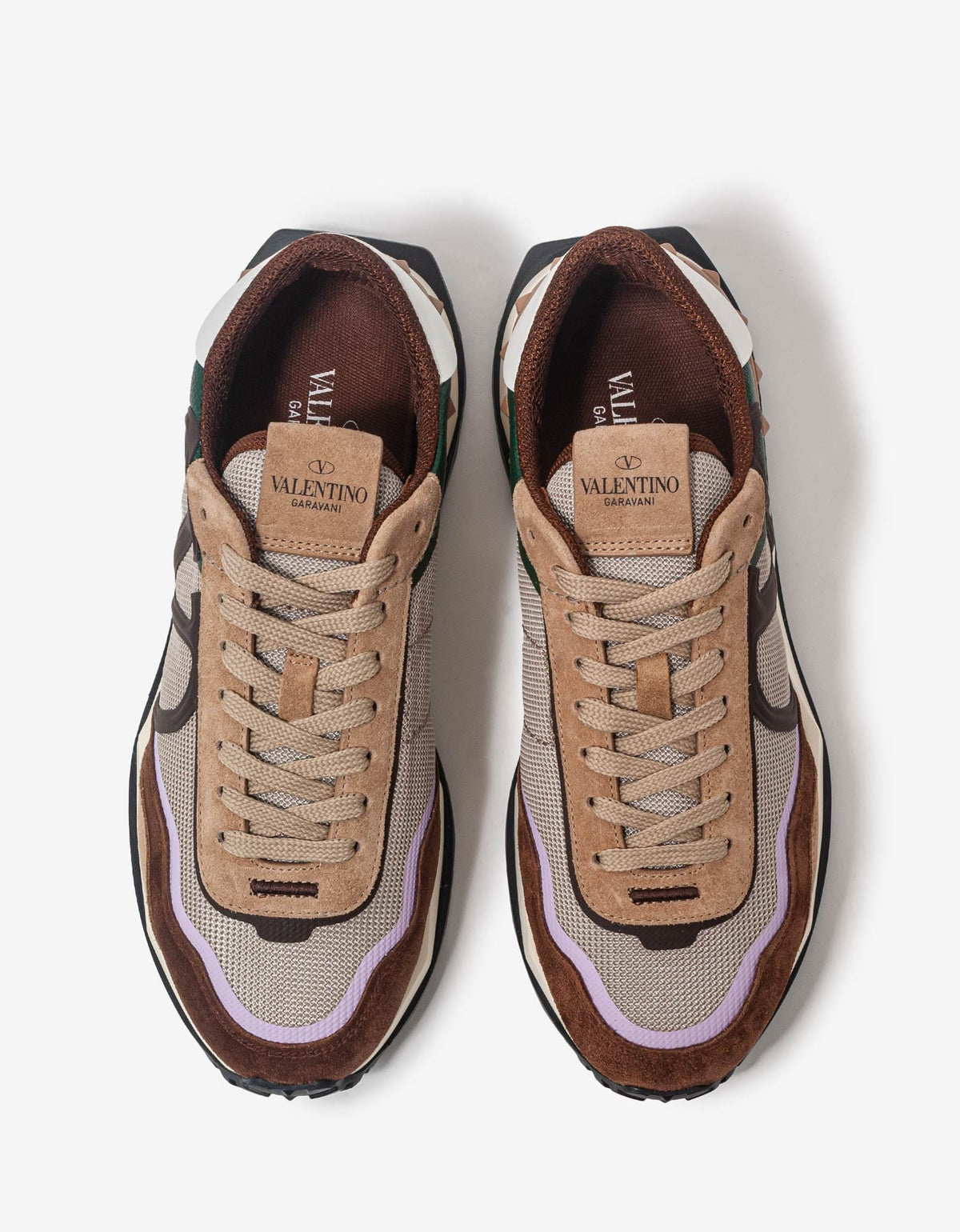 Valentino Garavani Khaki Netrunner Trainers