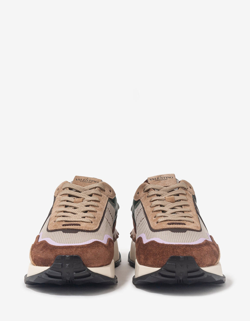 Valentino Garavani Khaki Netrunner Trainers